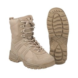 Boty COMBAT Generation II zásahové KHAKI vel. US 9