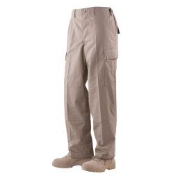 Kalhoty BDU P/C rip-stop KHAKI vel. XL-R