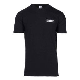 FOSTEX triko krátký rukáv 2 nápisy 'SECURITY' ČERNÉ vel.5XL