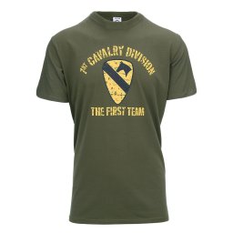 Triko 1st CAVALRY DIVISION ZELENÉ vel. M