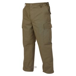 Kalhoty BDU rip-stop ZELENÉ vel. XL-S