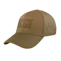 Čepice taktická FLEX polyester HNĚDÁ vel. S-M