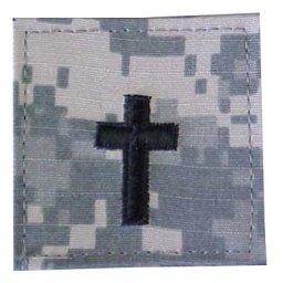 MILITARY RANGE nášivka VOJENSKÝ KNĚZ velcro ACU DIGITAL