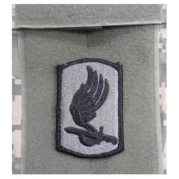 MILITARY RANGE nášivka 173rd AIRBORNE BDE VELCRO - FOLIAGE
