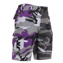 Kraťasy dvoubarevné BDU VIOLET/CITY CAMO vel. XS