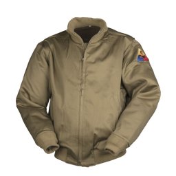 Bunda US PANZER tankistická ZELENÁ repro vel. 36