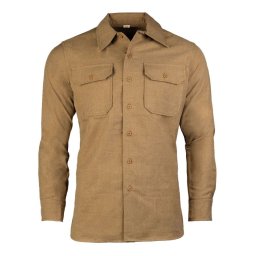 Košile US M37 WWII vlněná KHAKI vel. S
