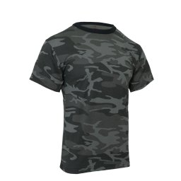 Triko Midnight BLACK CAMO vel. XXL