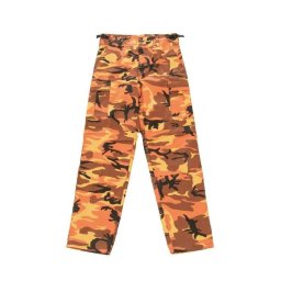 Kalhoty US BDU ORANGE CAMO MMB vel. S