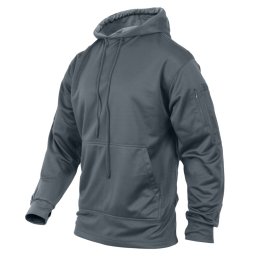 Mikina CONCEALED CARRY s kapucí ŠEDÁ vel. M