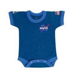 Body dětské NASA MODRÉ vel. 3-6
