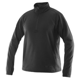 Triko 24-7 GRID FLEECE dlouhý rukáv ČERNÉ vel. XL