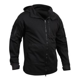 Bunda TACTICAL s kapucí ČERNÁ vel. XXL
