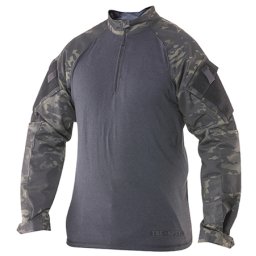 Košile taktická COMBAT TRU 1/4 ZIP MULTICAM BLACK® vel. XL-L