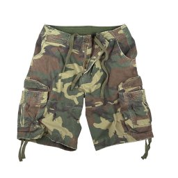 Kraťasy VINTAGE INFANTRY UTILITY WOODLAND vel. XS