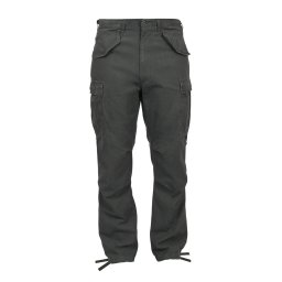 Kalhoty VINTAGE US M65 FIELD ZELENÉ vel. L