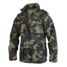Bunda lightweight VINTAGE US M65 WOODLAND vel. L