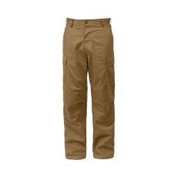 Kalhoty BDU RELAXED ZIPPER FLY COYOTE BROWN vel. L
