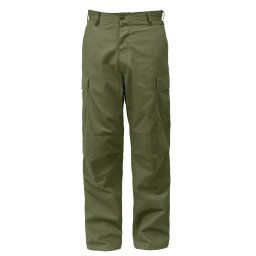 ROTHCO kalhoty BDU RELAXED ZIPPER FLY ZELENÉ vel.XL