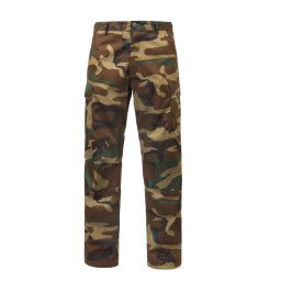 ROTHCO kalhoty BDU RELAXED ZIPPER FLY WOODLAND vel.XXL
