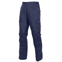 Kalhoty BDU RELAXED ZIPPER FLY MODRÉ vel. S