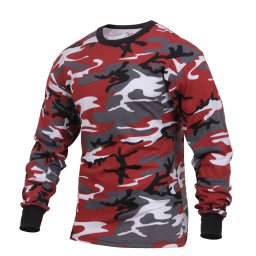 Triko s dlouhým rukávem RED CAMO vel. 3XL