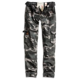 Kalhoty dámské PREMIUM SLIMMY BLACK CAMO vel. XXL