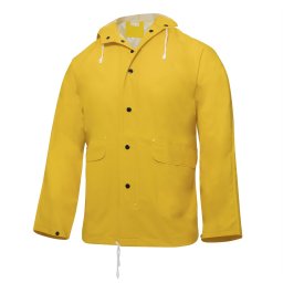 Bunda nepromokavá PVC ŽLUTÁ vel. XL