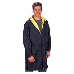 Bunda nepromokavá s kapucí PVC NÁM.MODRÁ/ŽLUTÁ vel. 3XL