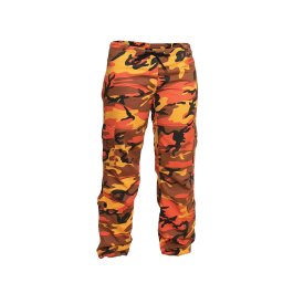 Kalhoty dámské PARATROOPER ORANGE CAMO vel. XXS