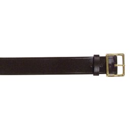 Opasek GARRISON kožený se zlatou sponou ČERNÝ 1 3/4'' vel. 105