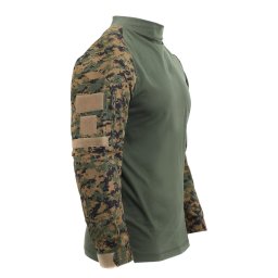 Košile taktická AIRSOFT COMBAT DIGITAL WOODLAND vel. S