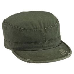 ROTHCO čepice VINTAGE FATIGUE ZELENÁ vel.L (7 1/2)