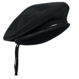 Baret MONTY vlněný ČERNÝ vel. L