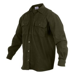 Košile dřevorubecká FLANNEL ZELENÁ vel. S