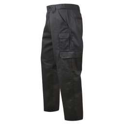 Kalhoty TACTICAL DUTY rip-stop ČERNÉ vel. 42