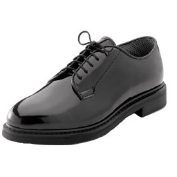 Boty - polobotky lesklé k uniformě USMC OXFORDS vel. US 6,5