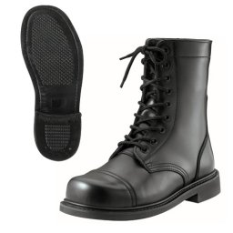Boty US COMBAT ČERNÉ vel. US 8,5