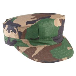 Čepice USMC rip-stop WOODLAND vel. S