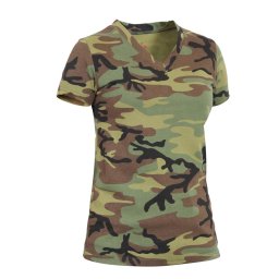 Triko dámské V-výstřih prodloužené WOODLAND vel. XL