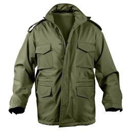 Bunda US M65 SOFTSHELL ZELENÁ vel. S