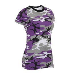 Triko dámské prodloužené ULTRA VIOLET CAMO vel. XXL