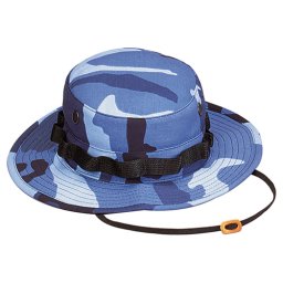 Klobouk BOONIE SKY BLUE CAMO vel. 7,75