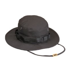 Klobouk BOONIE ČERNÝ vel. 7,25