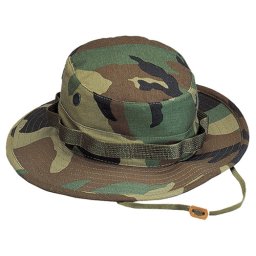 Klobouk BOONIE rip-stop WOODLAND vel. 7,5