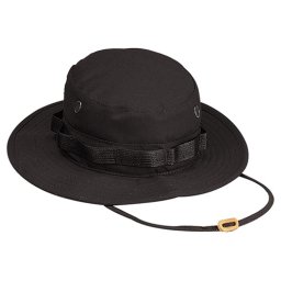 Klobouk BOONIE rip-stop ČERNÝ vel. 7,25