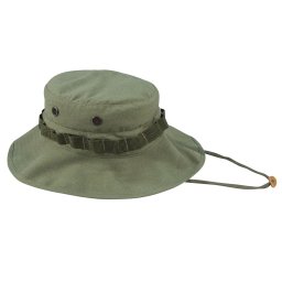 Klobouk VINTAGE VIETNAM ZELENÝ vel. 7,25
