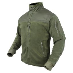 Bunda ALPHA MICRO FLEECE ZELENÁ vel. S