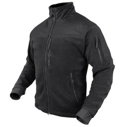 Bunda ALPHA MICRO FLEECE ČERNÁ vel. L