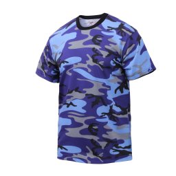 Triko ELECTRIC BLUE CAMO vel. M